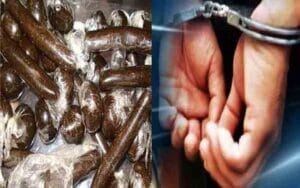 430 ग्राम चरस समेत तीन लोग गिरफ्तार