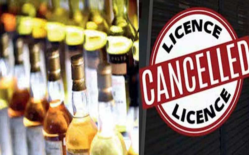 Paonta Sahib Yamuna Beverages seal, license canceled
