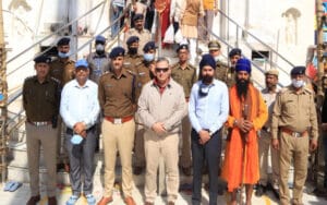 DGP reached the fair area to check the arrangements of Hola Mohalla running in Maidi
