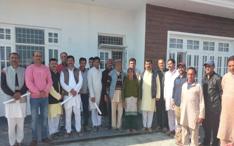 Haatis shout, there will be a sit-in demonstration in Paonta tomorrow