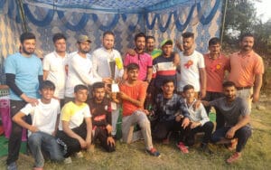 Hill fighter was victorious in the cricket competition held at Behdewala ground