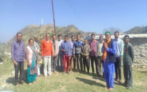 Manaria village of Renuka assembly constituency is deprived of online facilities