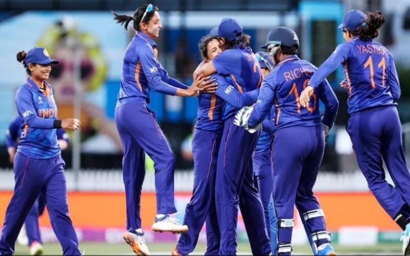 Team India's second win in the Women's World Cup