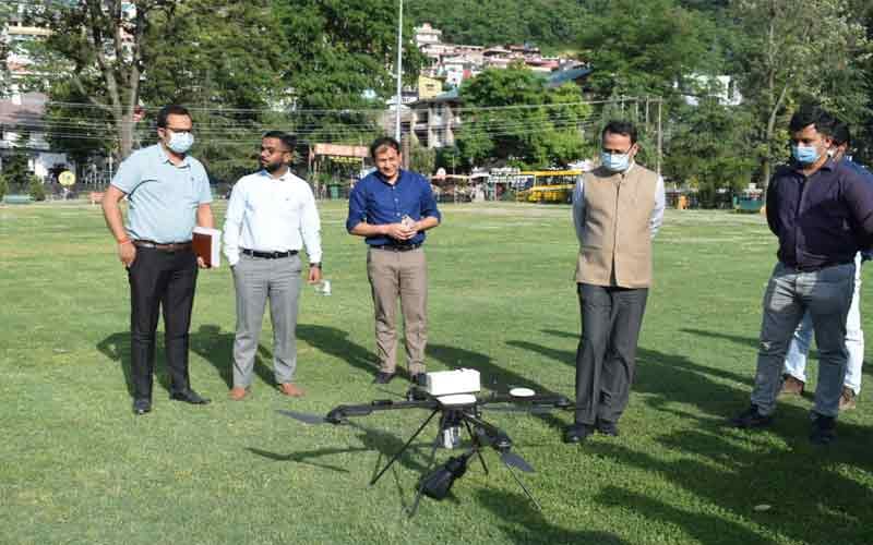 Drone service will be used for disaster management and GIS mapping in the district – Deputy Commissioner