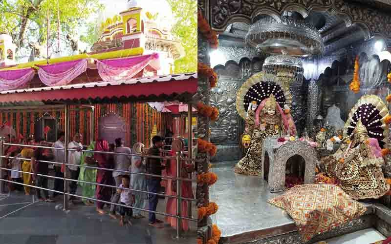 On the third day of Chaitra Navratri, so many thousands of devotees visited the mother in Trilokpur.