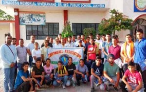 State teams left for Pushkar, participated in Throw Ball Championship