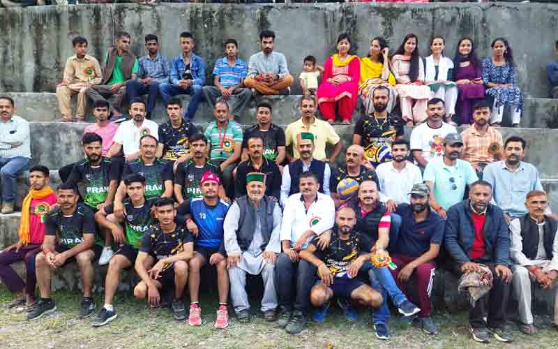 Lakhoti Club won the Volleyball Trophy