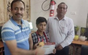 SDM honored Arshita, who won gold medal in Judo competition