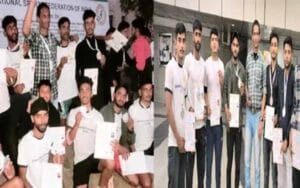 Himachal's great performance in national sports competition, won gold in kabaddi and volleyball...