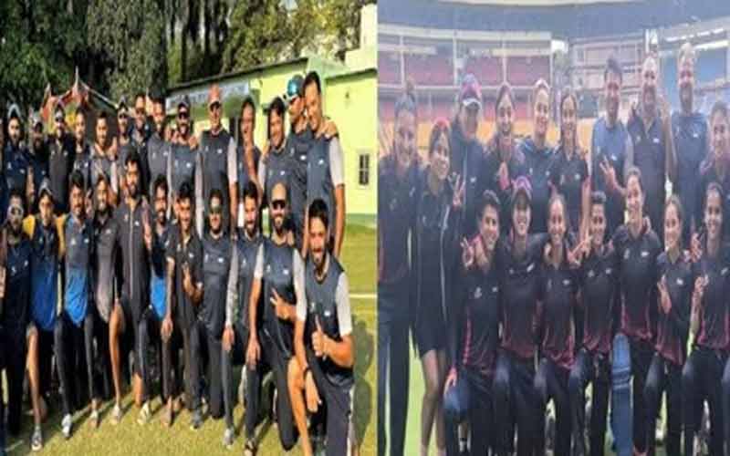 Himachal's women's and men's cricket team created history, for the first time...