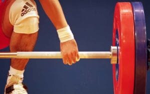 Preparations started for the state level weightlifting competition, the better performers...