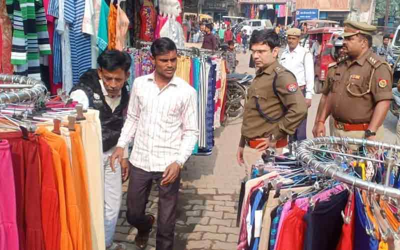 Major action against encroaching shopkeepers, for the first time in the district…