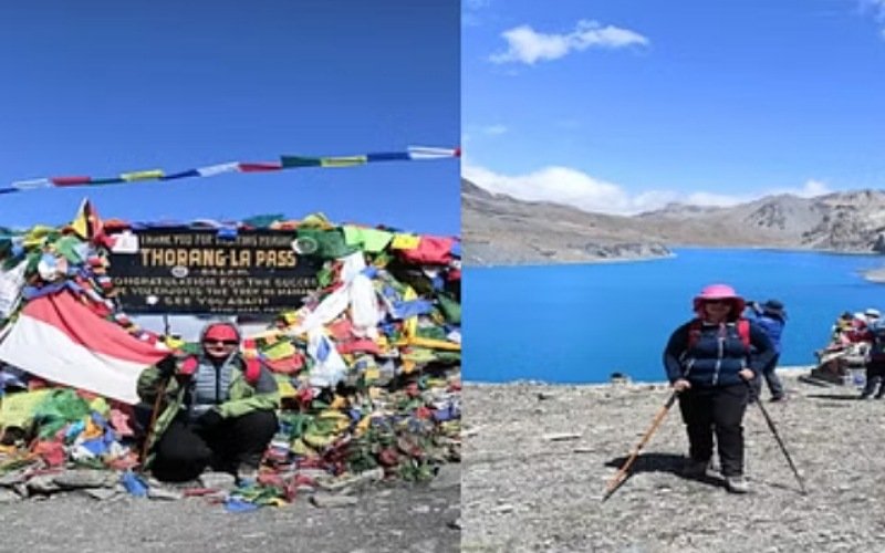 कृष्णा ठाकुर ने थोरंग ला दर्रा व विश्व की सबसे ऊंची तिलिचो झील पर फहराया तिरंगा
