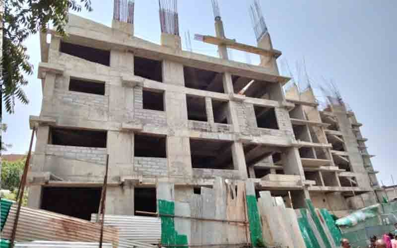 नाहन मेडिकल कॉलेज का निर्माण कार्य 2 साल से बंद