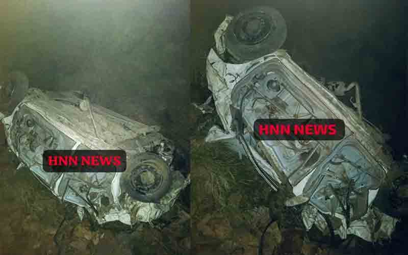संगड़ाह में दुर्घटनाग्रस्त हुई कार, हरियाणा के युवक की मौत