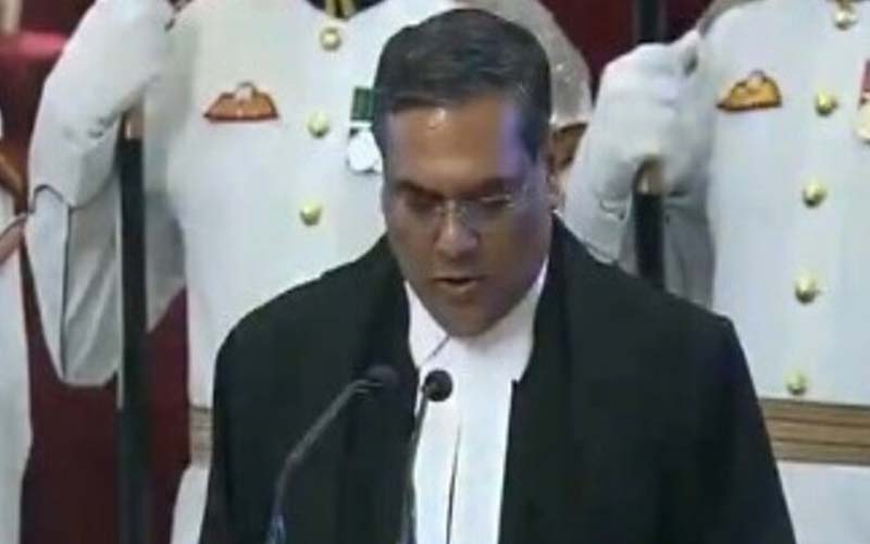 CJI Sanjiv Khanna Oath : जस्टिस संजीव खन्ना बने देश के 51वें सीजेआई : राष्ट्रपति ने दिलाई पद व गोपनीयता की शपथ
