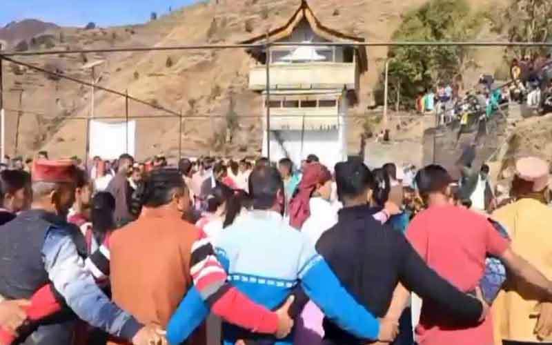 पंजाह में घुड़ियाली माता का जागरण संपन्न