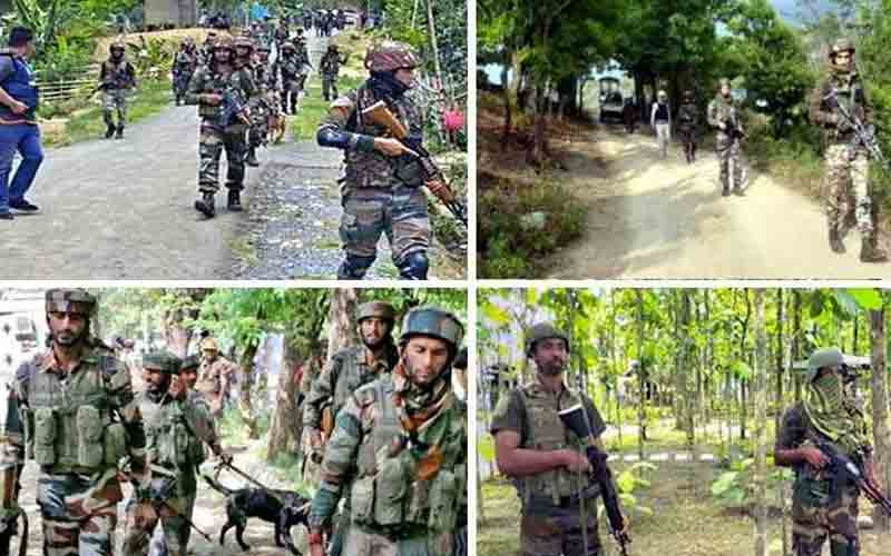 मणिपुर में सुरक्षा बलों के साथ मुठभेड़ में 11 उग्रवादी ढेर, भारी मात्रा में गोला-बारूद बरामद