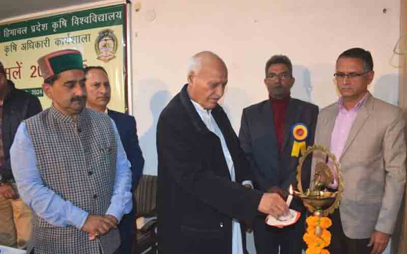 पहाड़ी राज्यों की खेती के अनुसन्धान को अलग संगठन हो: कृषि मंत्री चंद्र कुमार