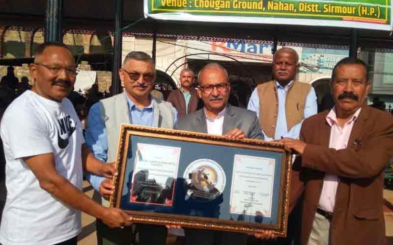 नाहन में फुटबॉल का रोमांच , पहले मैच में दूर वैली देहरादून ने हराया,अंबाला