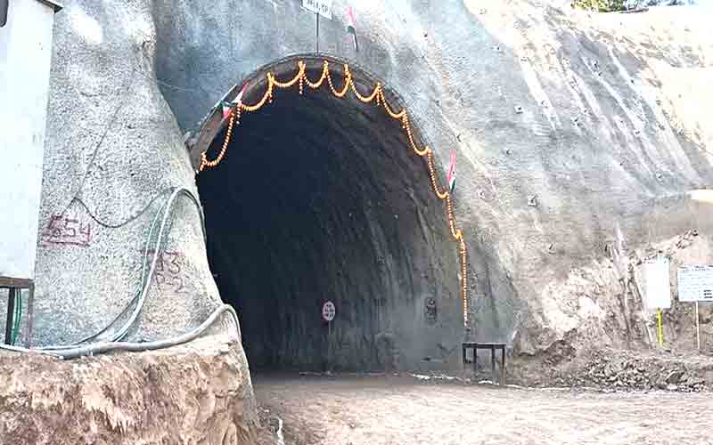 भानुपल्ली-बिलासपुर-बैरी रेल लाइन परियोजना पर बनेगी 6.7 किमी लंबी टनल